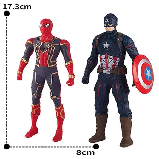 Figurine Marvel 17 cm – Spiderman, Hulk, Iron Man Lumineux