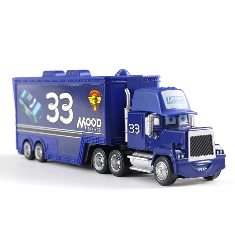 Camion Disney Pixar Cars – Modèle 1:55 (Lightning McQueen, Mack, Jackson Storm)