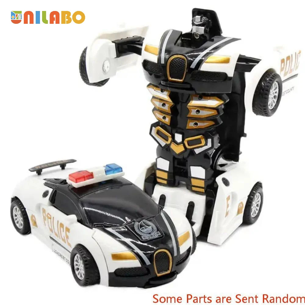 Voiture Robot Transformable – Jouet 2 en 1 pour Enfants