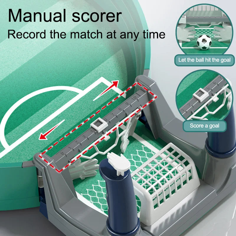 Table de Football Familiale 2 en 1 – Jeu de Société Portable et Interactif
