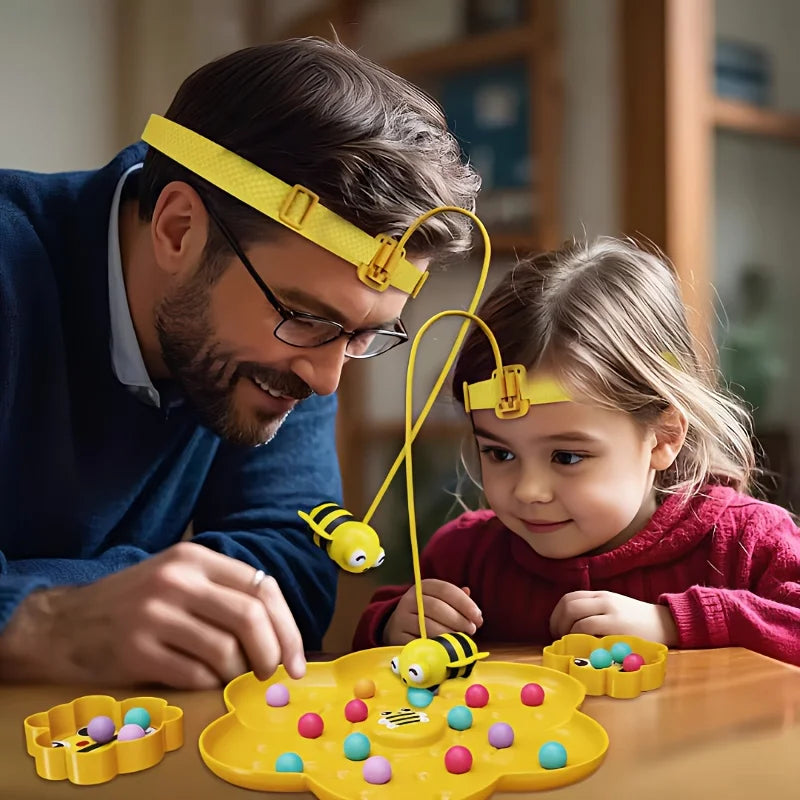 Jeu éducatif multifonction « Petite Abeille » – Pêche, puzzle et amusement garanti