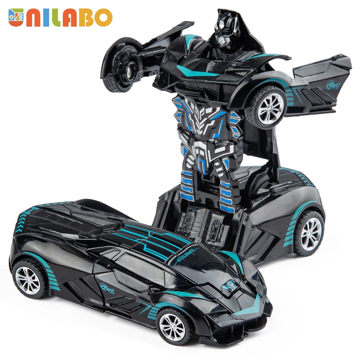 Voiture Robot Transformable – Jouet 2 en 1 pour Enfants
