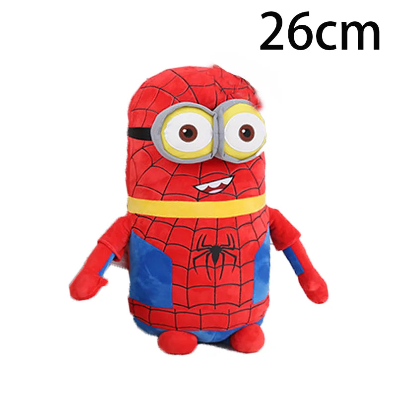 Peluche Minion – Bob & Stuart tout doux en salopette