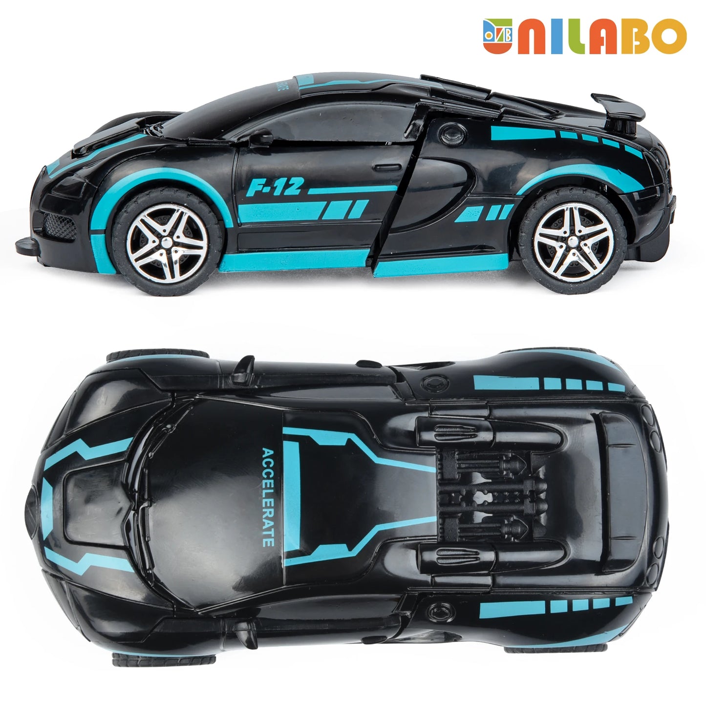 Voiture Robot Transformable – Jouet 2 en 1 pour Enfants