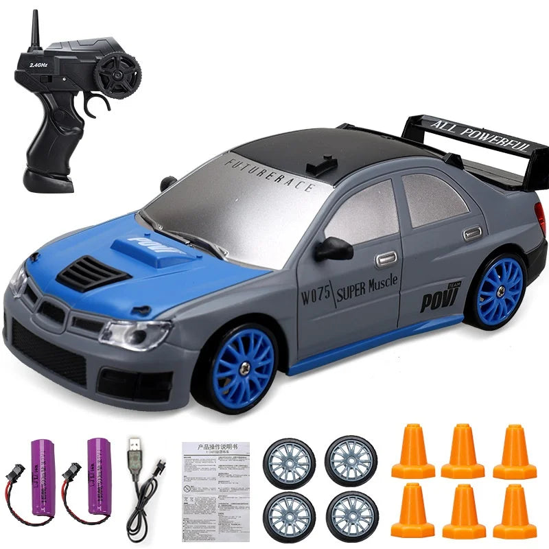 Voiture RC Drift 4x4 Haute Vitesse 2.4G – Modèle AE86/GTR Télécommandé