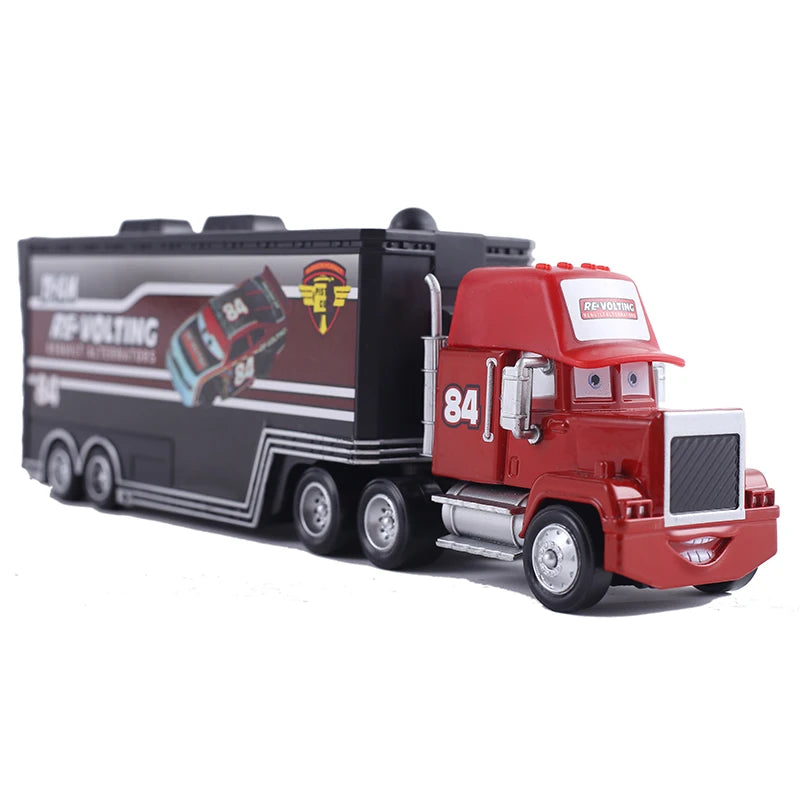 Camion Disney Pixar Cars – Modèle 1:55 (Lightning McQueen, Mack, Jackson Storm)