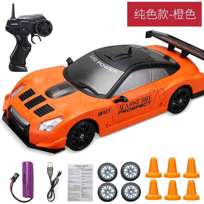 Voiture RC Drift 4x4 Haute Vitesse 2.4G – Modèle AE86/GTR Télécommandé