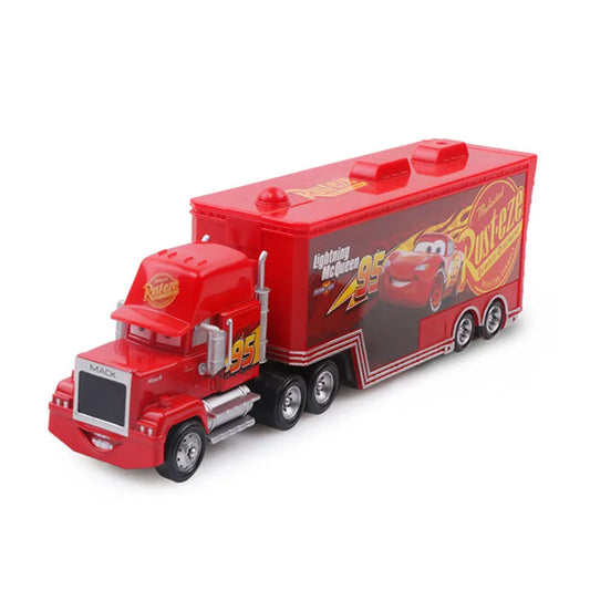Voitures Disney Pixar Cars 2 & 3 – Modèles Diecast 1:55 Lightning McQueen, Mack, Mater et Plus