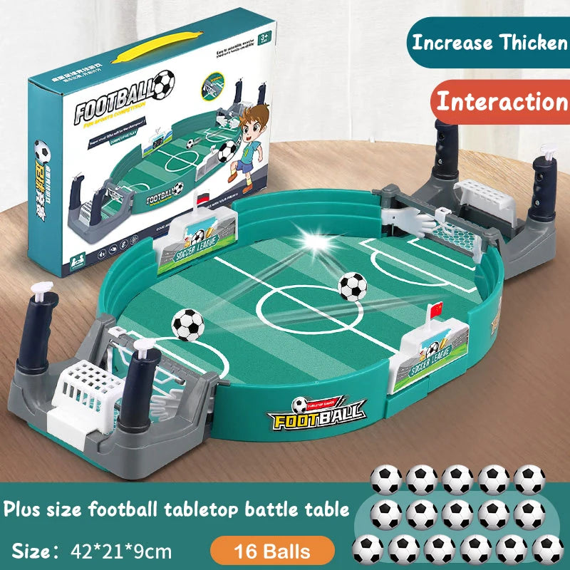 Table de Football Familiale 2 en 1 – Jeu de Société Portable et Interactif