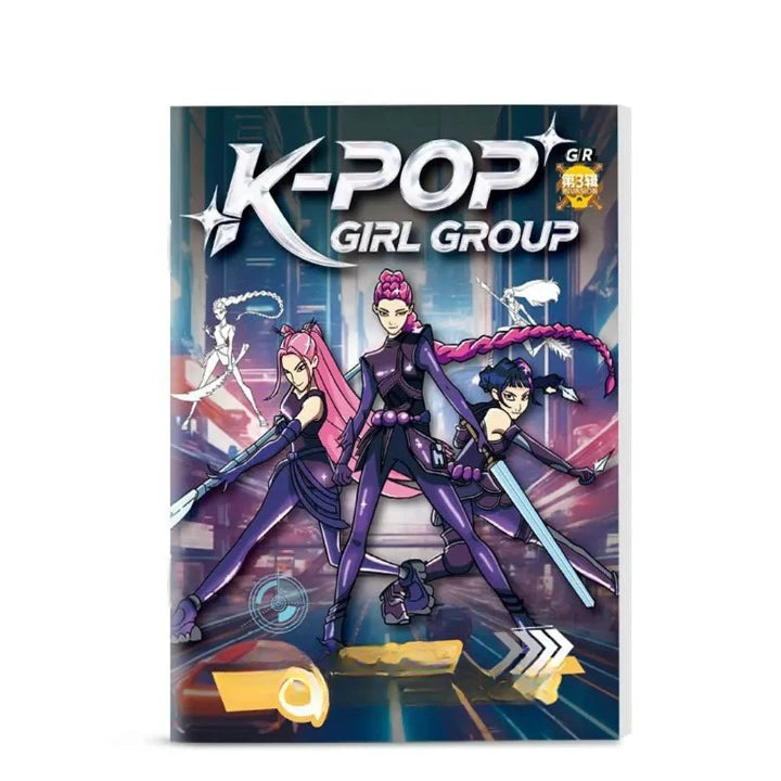 Livre de Coloriage Demon Hunter K-Pop – Cadeau Créatif pour Enfants et Adolescents