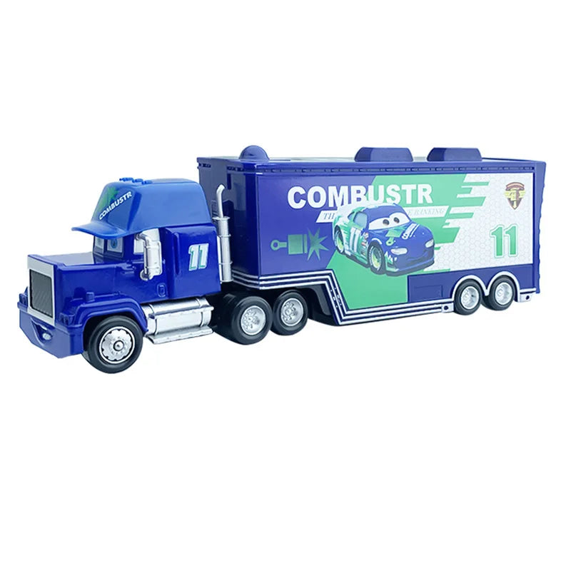 Camion Disney Pixar Cars – Modèle 1:55 (Lightning McQueen, Mack, Jackson Storm)