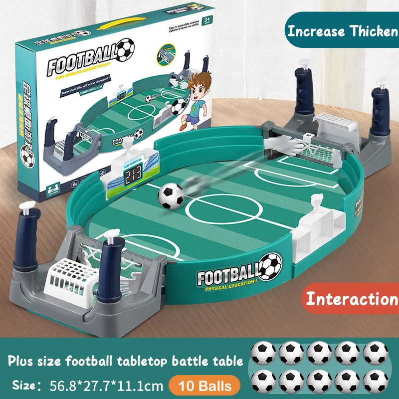 Table de Football Familiale 2 en 1 – Jeu de Société Portable et Interactif