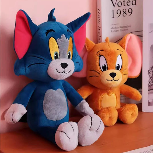 Peluche Tom et Jerry Officielle – Jouet en Coton Doux