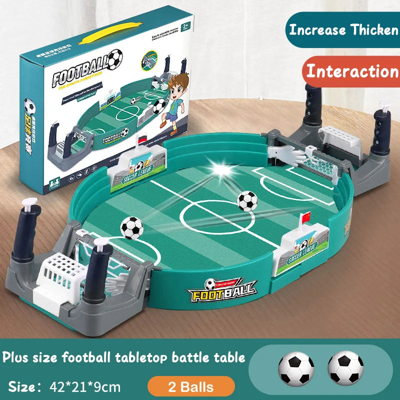Table de Football Familiale 2 en 1 – Jeu de Société Portable et Interactif