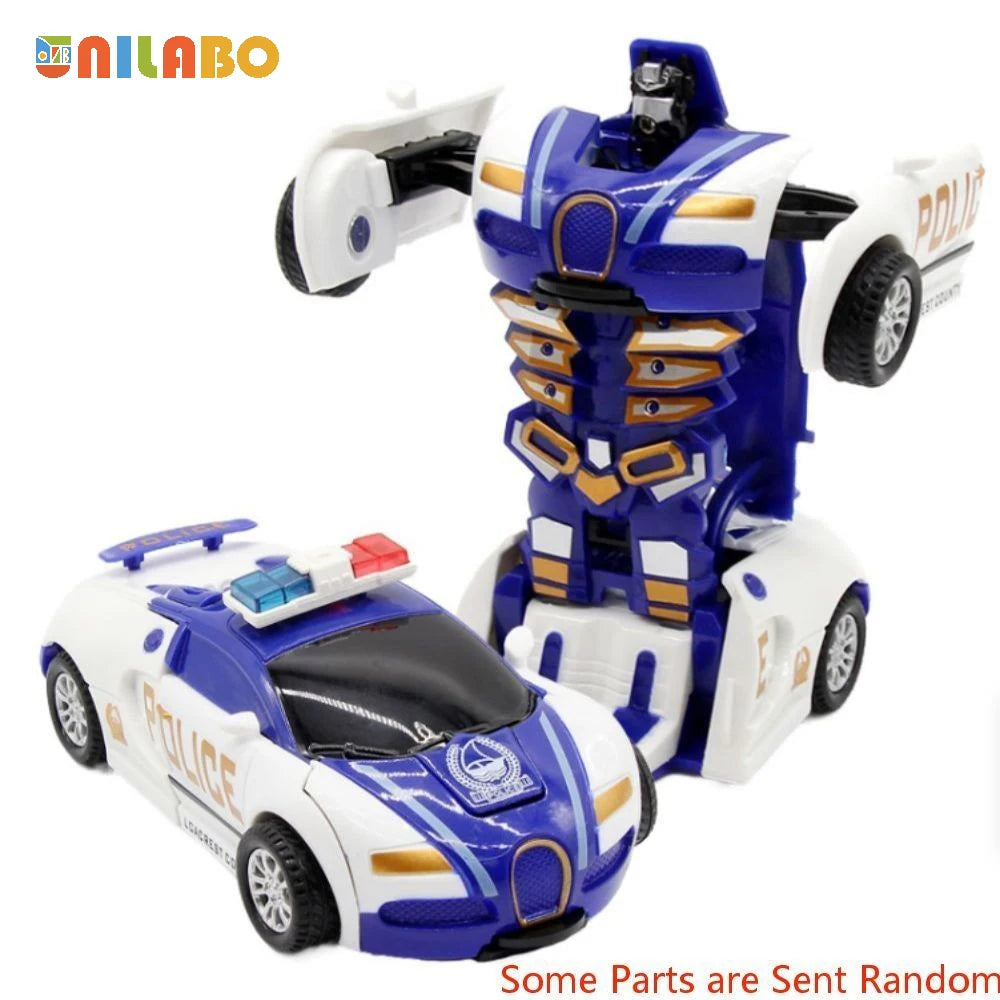 Voiture Robot Transformable – Jouet 2 en 1 pour Enfants