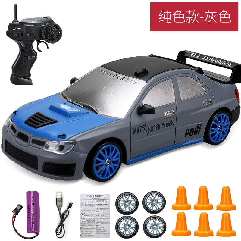Voiture RC Drift 4x4 Haute Vitesse 2.4G – Modèle AE86/GTR Télécommandé