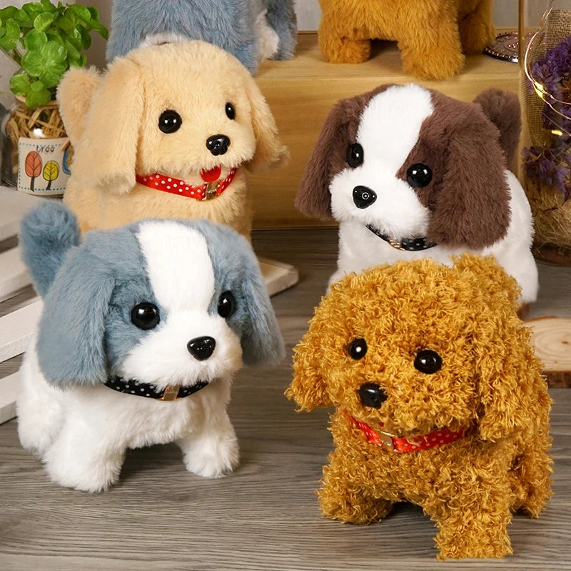 Chien en Peluche Interactif – Télécommandé avec Laisse et Sons Réalistes