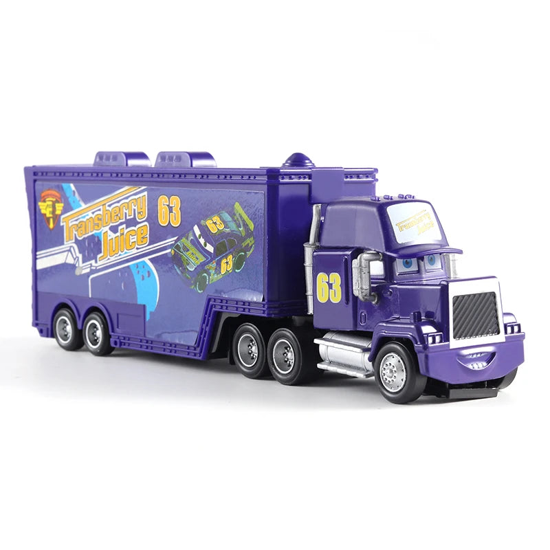 Camion Disney Pixar Cars – Modèle 1:55 (Lightning McQueen, Mack, Jackson Storm)