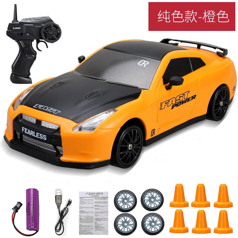 Voiture RC Drift 4x4 Haute Vitesse 2.4G – Modèle AE86/GTR Télécommandé