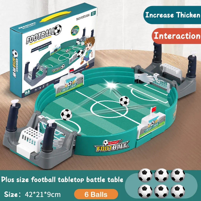 Table de Football Familiale 2 en 1 – Jeu de Société Portable et Interactif