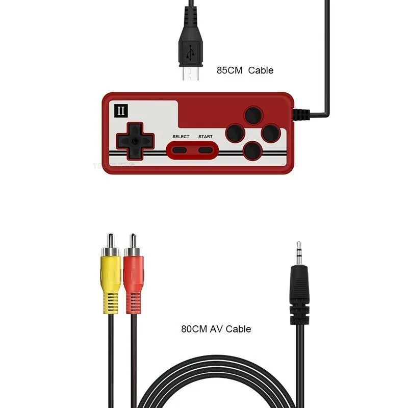 Console de Jeux Rétro Portable 8-Bit – 500 Jeux Intégrés