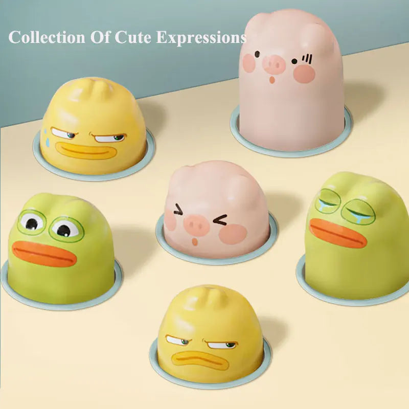Jeu d’Éveil Montessori avec Marteau – Canard, Grenouille ou Cochon
