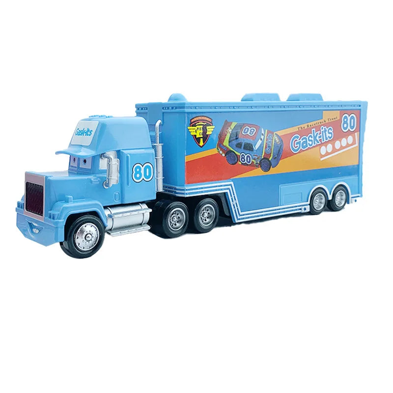 Camion Disney Pixar Cars – Modèle 1:55 (Lightning McQueen, Mack, Jackson Storm)