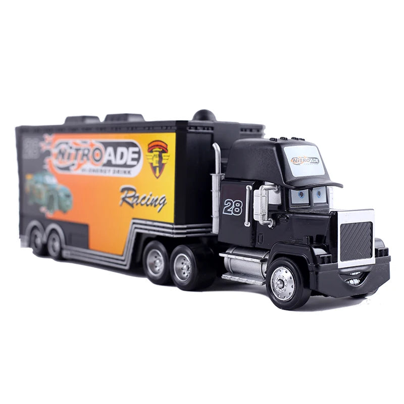 Camion Disney Pixar Cars – Modèle 1:55 (Lightning McQueen, Mack, Jackson Storm)