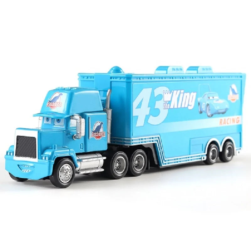 Camion Disney Pixar Cars – Modèle 1:55 (Lightning McQueen, Mack, Jackson Storm)
