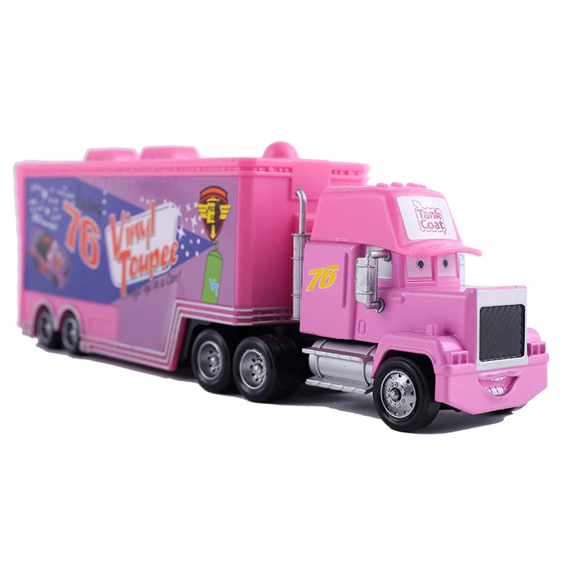 Camion Disney Pixar Cars – Modèle 1:55 (Lightning McQueen, Mack, Jackson Storm)