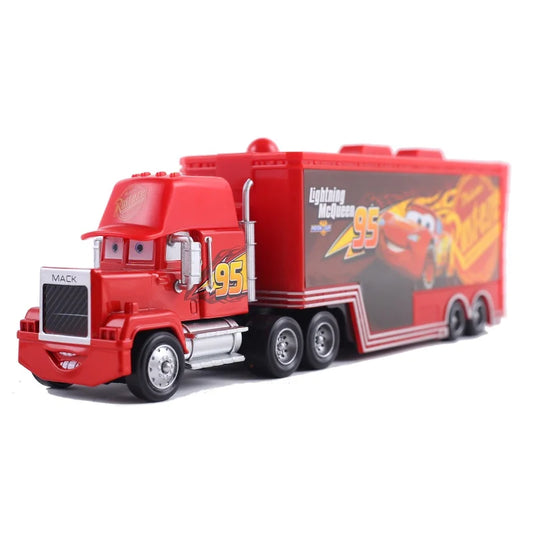 Camion Disney Pixar Cars – Modèle 1:55 (Lightning McQueen, Mack, Jackson Storm)