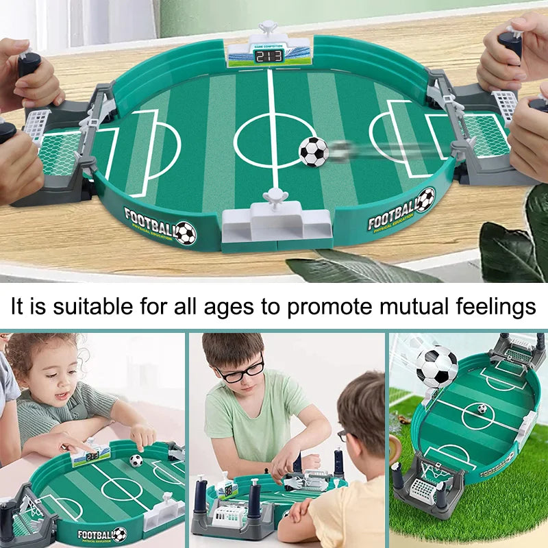 Table de Football Familiale 2 en 1 – Jeu de Société Portable et Interactif