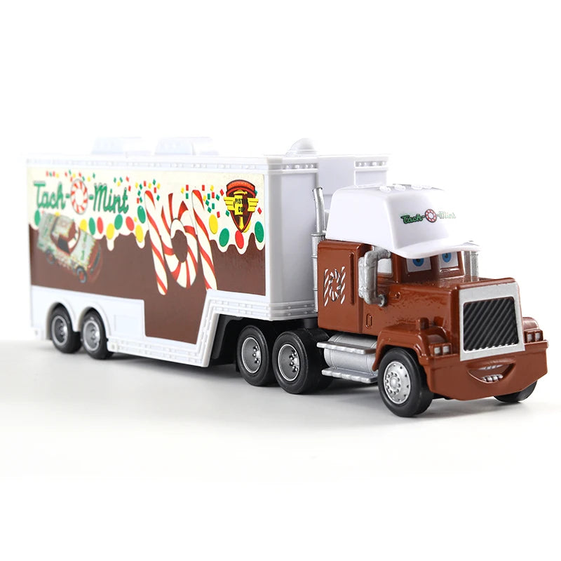 Camion Disney Pixar Cars – Modèle 1:55 (Lightning McQueen, Mack, Jackson Storm)