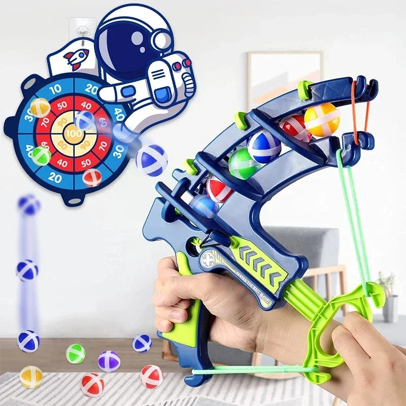 Jeu de Fléchettes Éducatif pour Enfants – Cible en Tissu avec Balles Velcro
