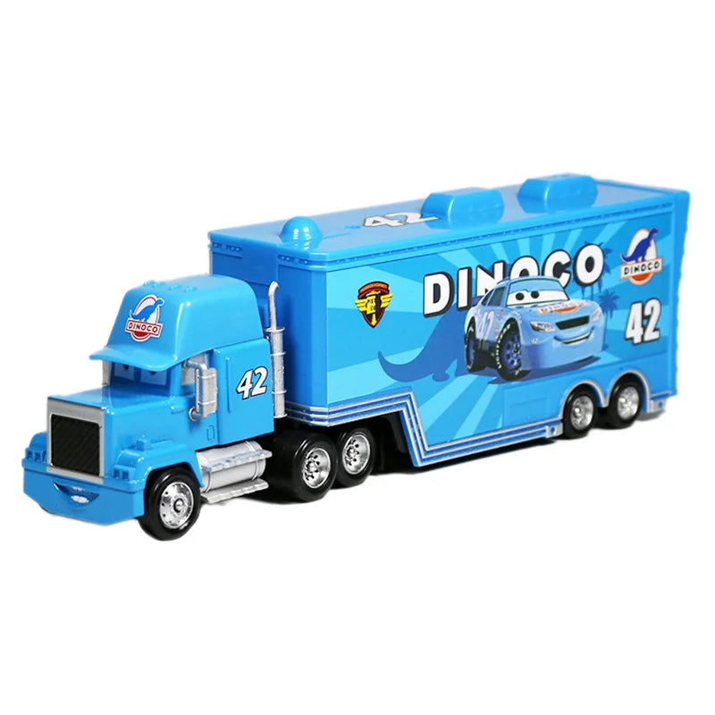 Camion Disney Pixar Cars – Modèle 1:55 (Lightning McQueen, Mack, Jackson Storm)