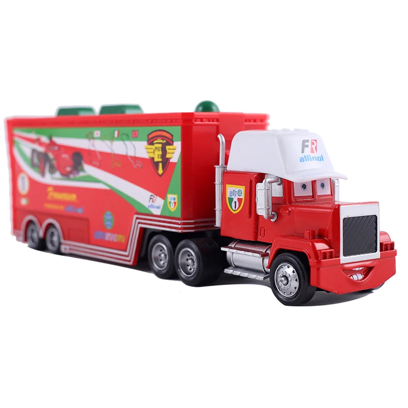 Camion Disney Pixar Cars – Modèle 1:55 (Lightning McQueen, Mack, Jackson Storm)