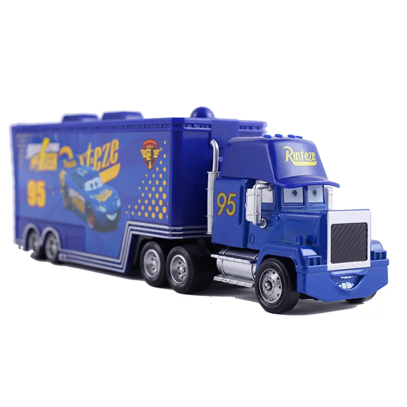 Camion Disney Pixar Cars – Modèle 1:55 (Lightning McQueen, Mack, Jackson Storm)