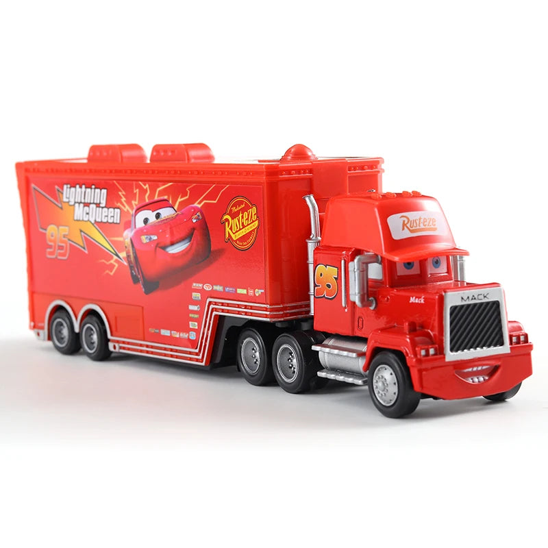 Camion Disney Pixar Cars – Modèle 1:55 (Lightning McQueen, Mack, Jackson Storm)