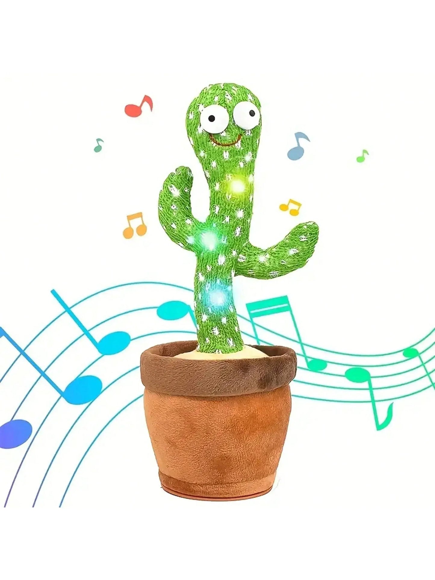 Cactus Dansant et Parlant – Jouet Interactif Musical