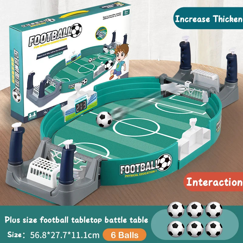 Table de Football Familiale 2 en 1 – Jeu de Société Portable et Interactif
