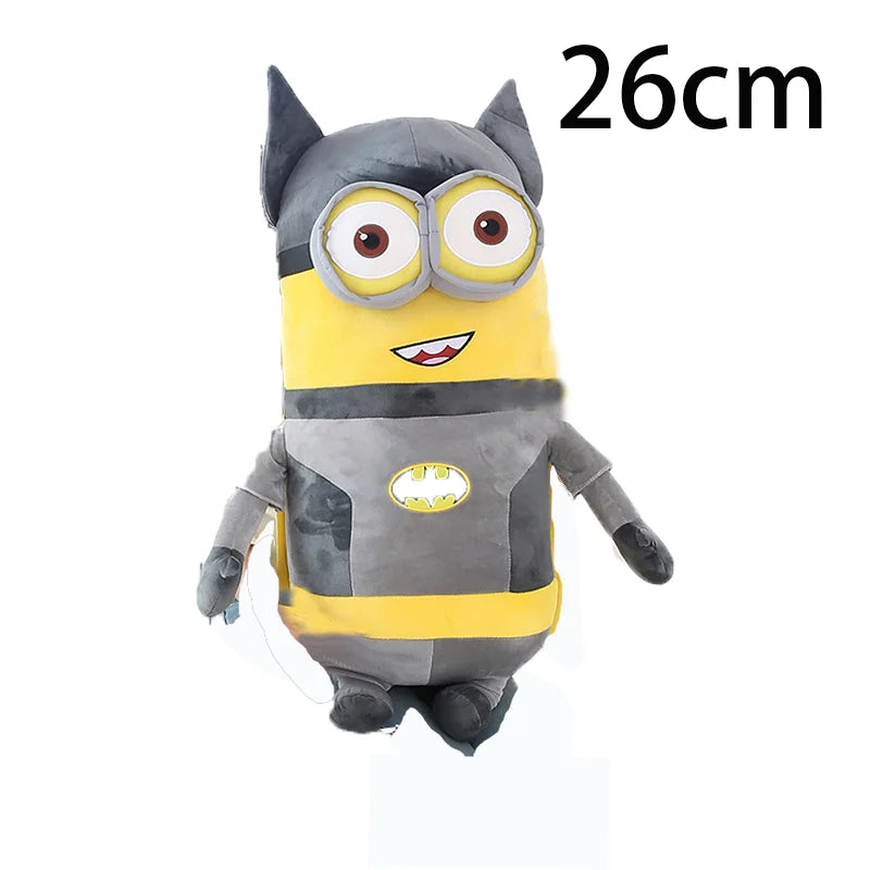 Peluche Minion – Bob & Stuart tout doux en salopette