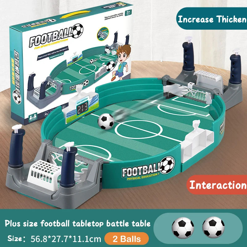 Table de Football Familiale 2 en 1 – Jeu de Société Portable et Interactif