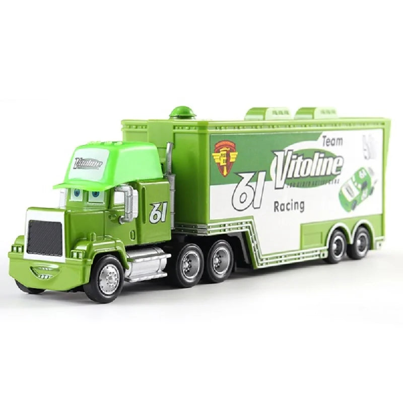 Camion Disney Pixar Cars – Modèle 1:55 (Lightning McQueen, Mack, Jackson Storm)