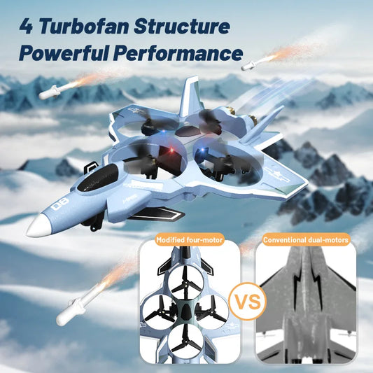 Avion Télécommandé RC Fighter – Drone Avion en Mousse EPP