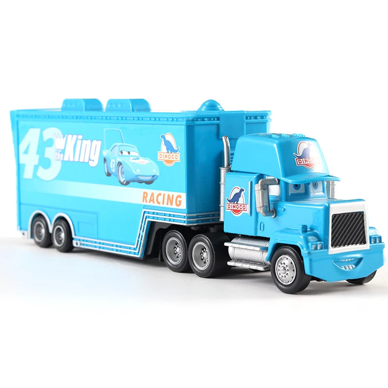Camion Disney Pixar Cars – Modèle 1:55 (Lightning McQueen, Mack, Jackson Storm)