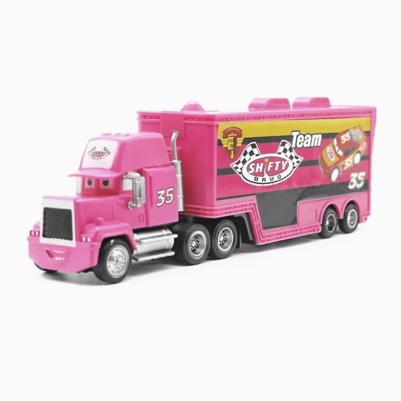 Camion Disney Pixar Cars – Modèle 1:55 (Lightning McQueen, Mack, Jackson Storm)