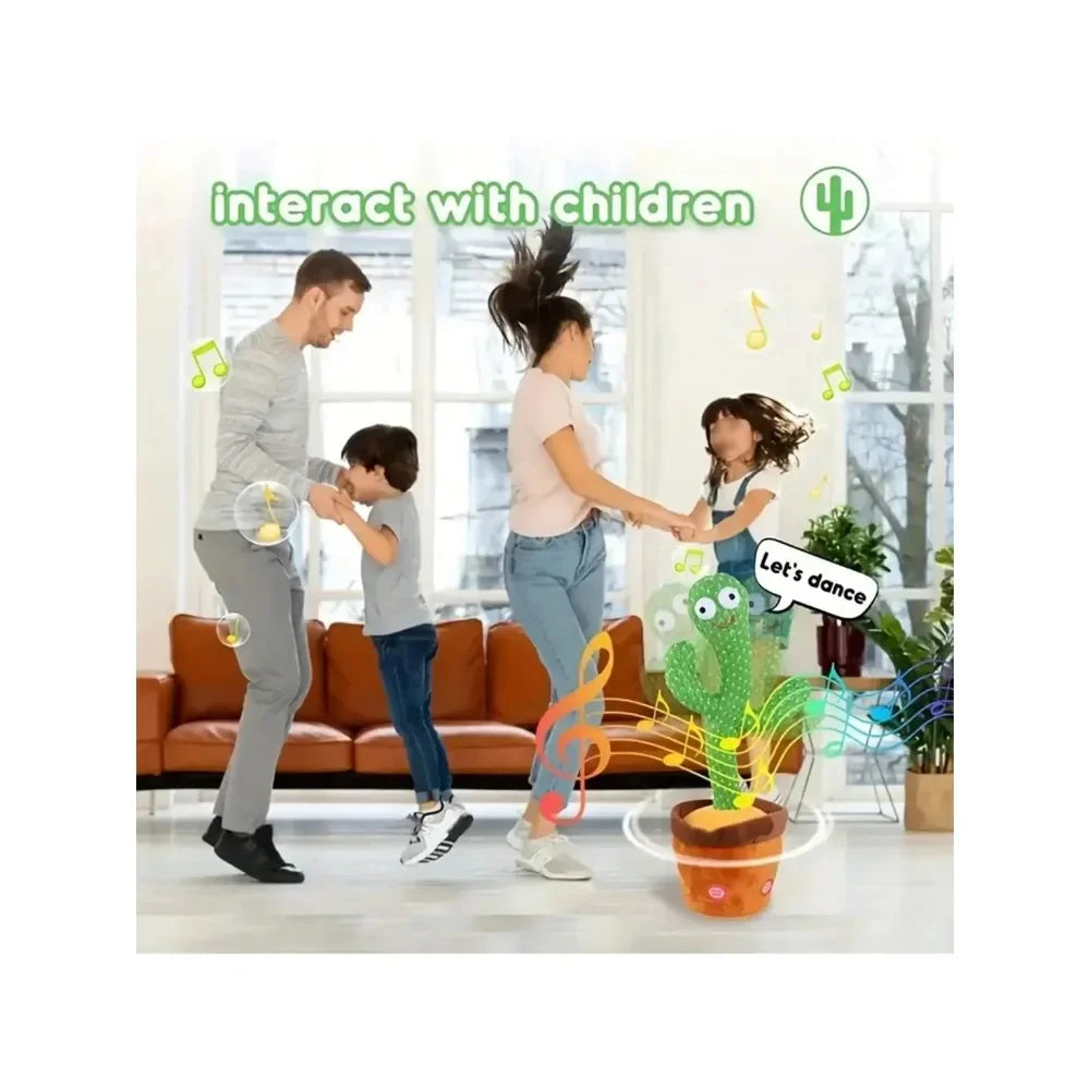 Cactus Dansant et Parlant – Jouet Interactif Musical