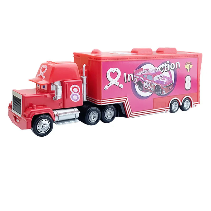 Camion Disney Pixar Cars – Modèle 1:55 (Lightning McQueen, Mack, Jackson Storm)