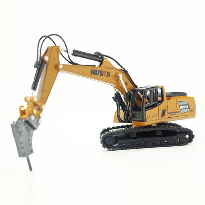 Véhicule de Chantier Métallique 1:60 – Mini Modèle Réaliste en Alliage