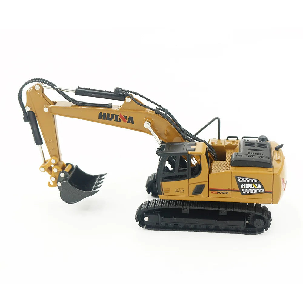 Véhicule de Chantier Métallique 1:60 – Mini Modèle Réaliste en Alliage